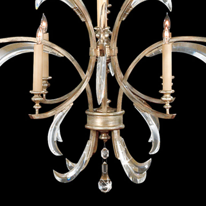 Fine Art Handcrafted Lighting Beveled Arcs 48"W Round Chandelier (Model 704040)