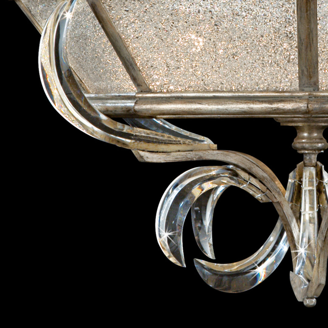 Fine Art Handcrafted Lighting Beveled Arcs 26"W Round Semi-Flush Mount (Model 704340)