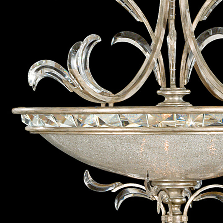 Fine Art Handcrafted Lighting Beveled Arcs 44"W Round Pendant (Model 704440)