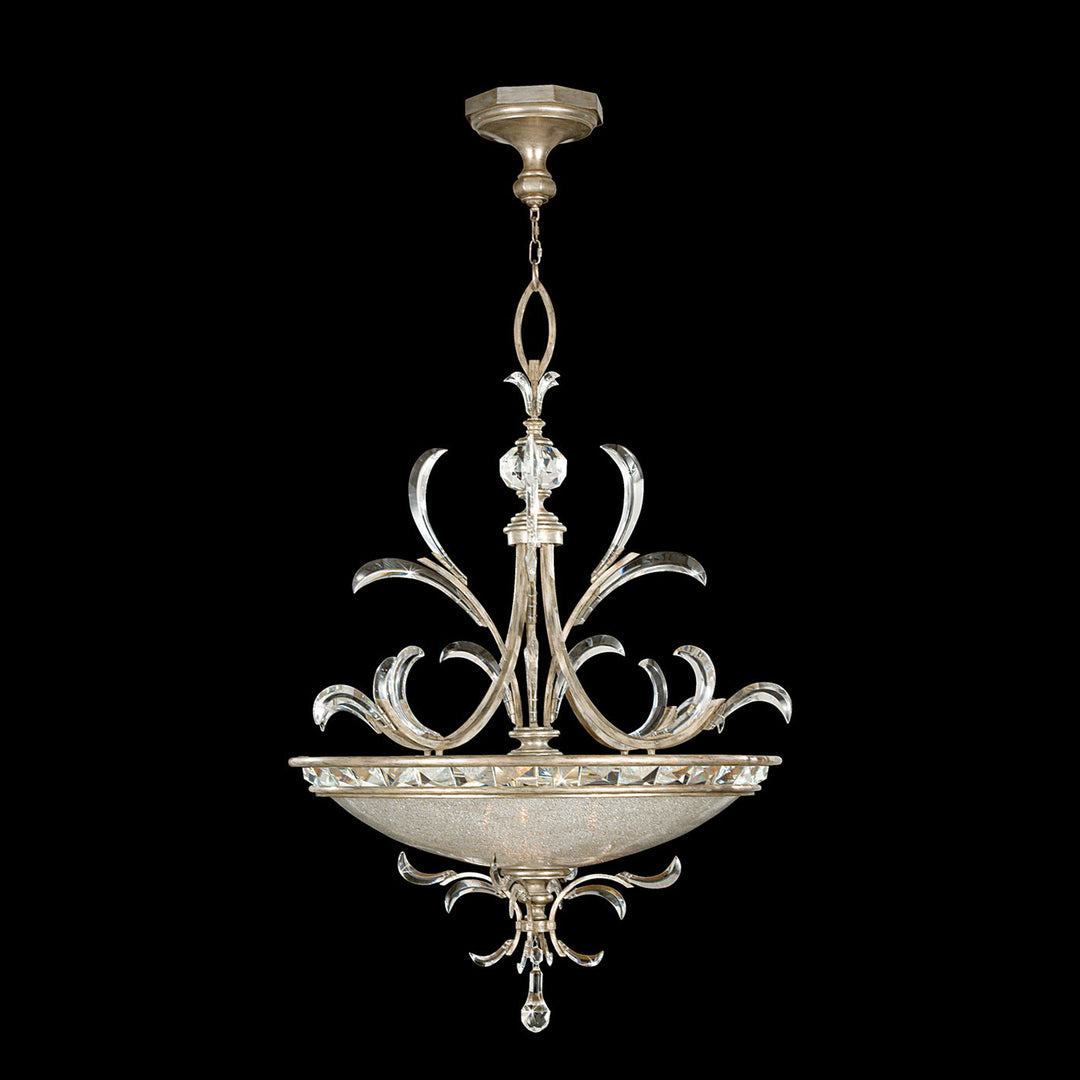 Fine Art Handcrafted Lighting Beveled Arcs 44"W Round Pendant (Model 704440)