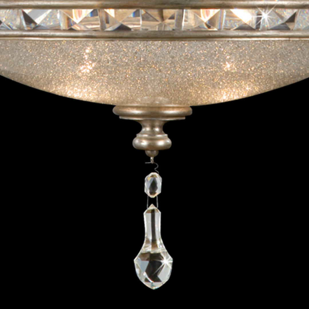 Fine Art Handcrafted Lighting Beveled Arcs 32"W Round Pendant (Model 704540)