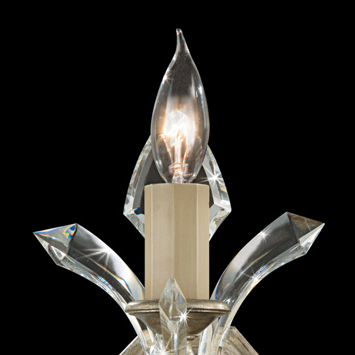 Fine Art Handcrafted Lighting Beveled Arcs 13"H Sconce (Model 705050)
