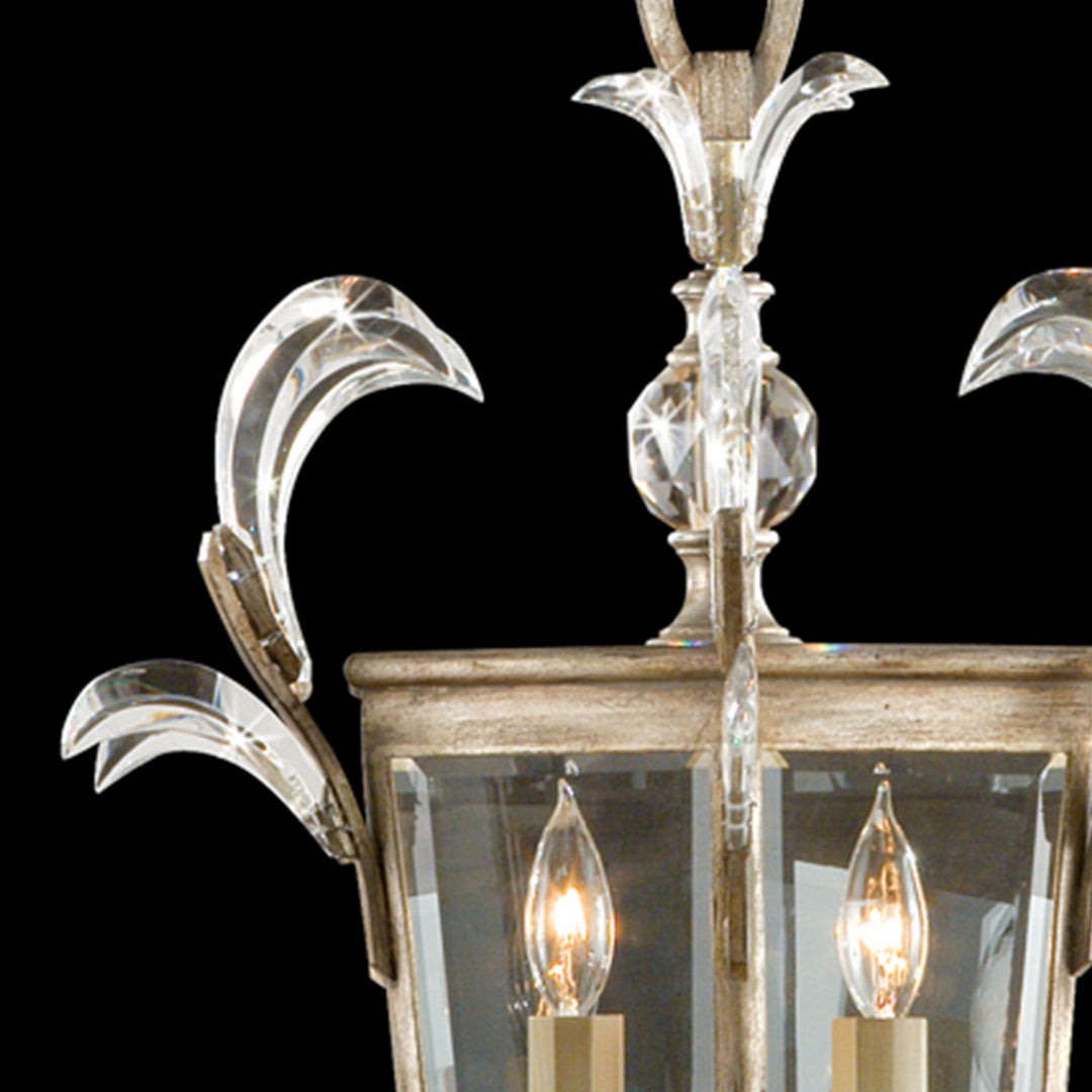 Fine Art Handcrafted Lighting Beveled Arcs 22"W Square Pendant (Model 705440)
