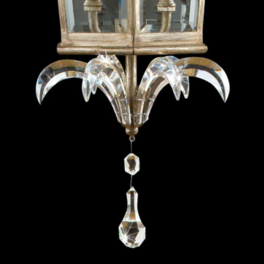 Fine Art Handcrafted Lighting Beveled Arcs 22"W Square Pendant (Model 705440)