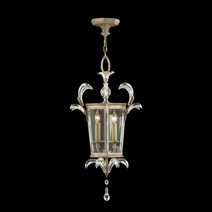 Fine Art Handcrafted Lighting Beveled Arcs 22"W Square Pendant (Model 705440)