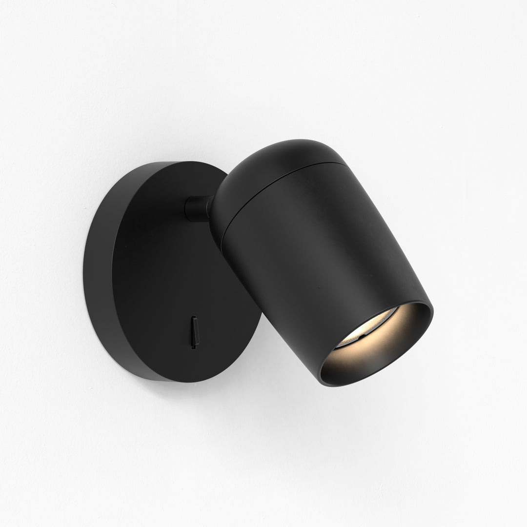 Astro Lighting Koto Single Switched - Matt Black