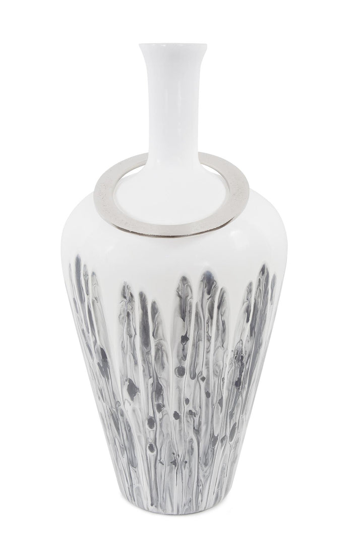 Howard Elliott Albrecht Thin Necked Glass Vase