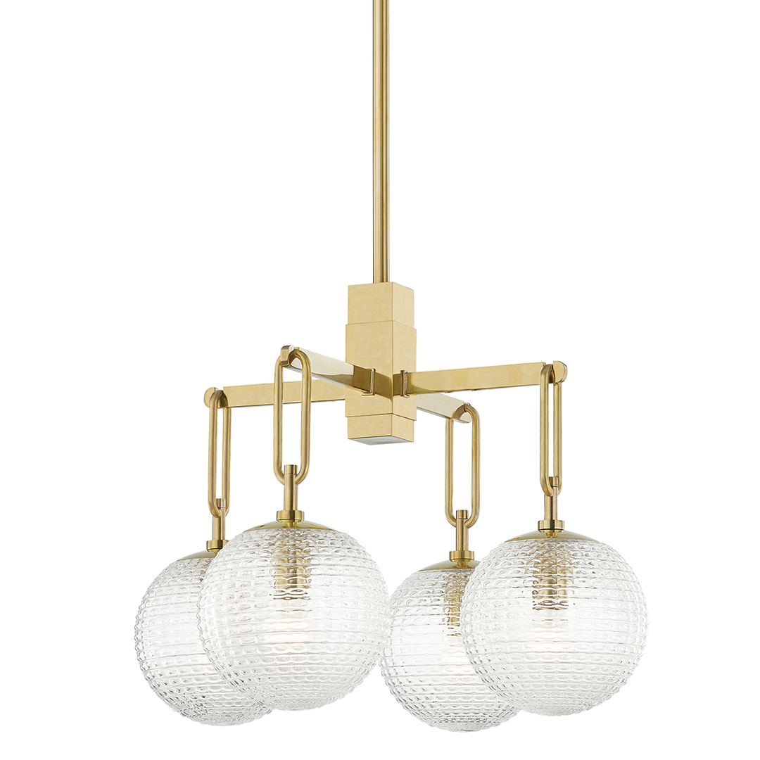 Hudson Valley Lighting Jewett Chandelier Chandeliers Hudson Valley Lighting Aged Brass  