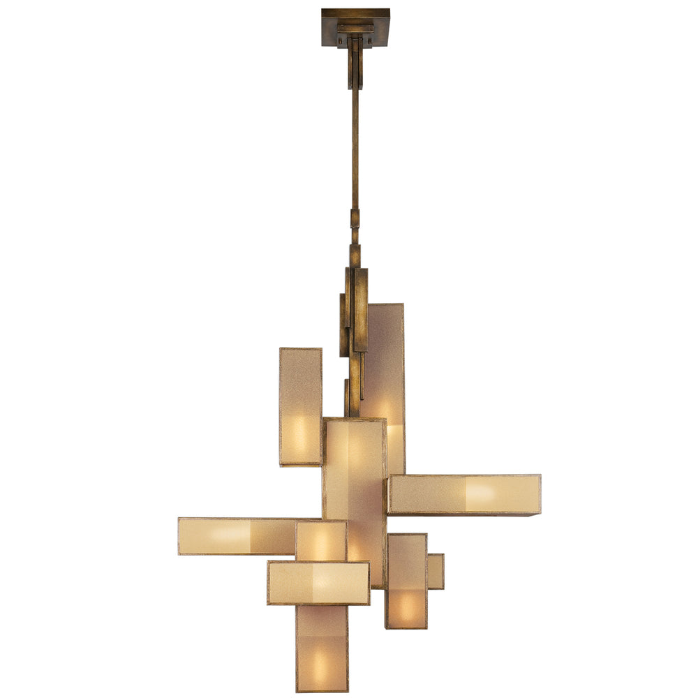 Fine Art Handcrafted Lighting Perspectives Chandelier Chandeliers Fine Art Handcrafted Lighting Bronze 46 x 52 