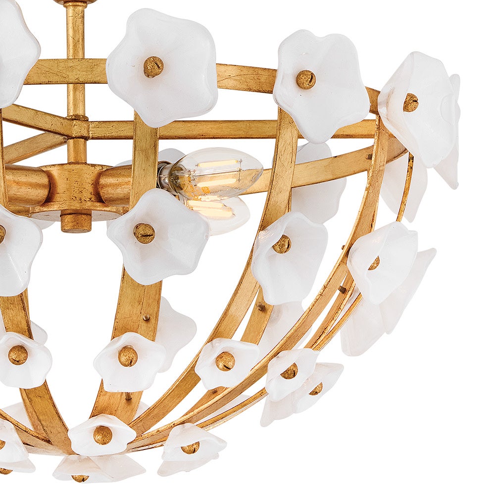 Fredrick Ramond Azalea Semi-Flush Mount