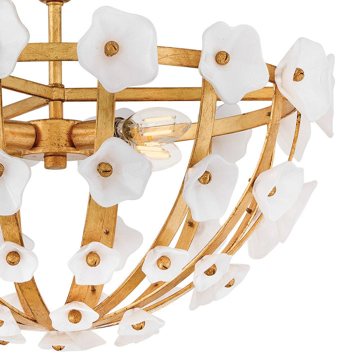 Fredrick Ramond Azalea Semi-Flush Mount