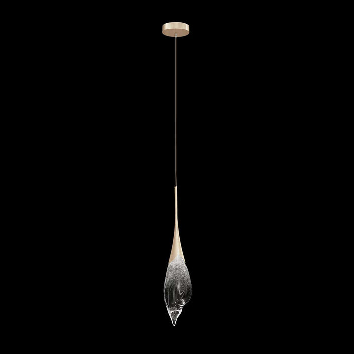 Fine Art Handcrafted Lighting Mayu 5"W Round Drop Light in Champagne (100127-6)