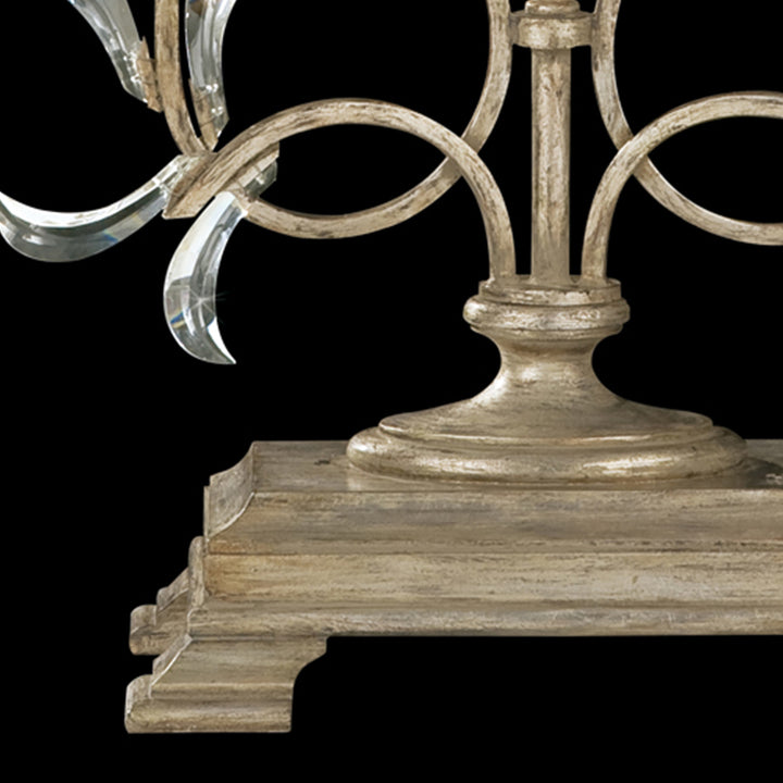 Fine Art Handcrafted Lighting Beveled Arcs 34"H Table Lamp (Model 737910)
