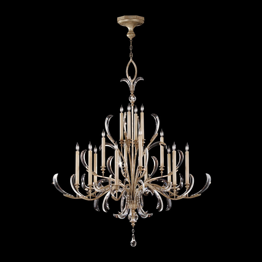 Fine Art Handcrafted Lighting Beveled Arcs 58"W Round Chandelier (Model 739640)