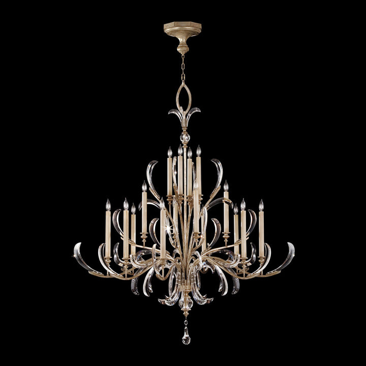 Fine Art Handcrafted Lighting Beveled Arcs 58"W Round Chandelier (Model 739640)