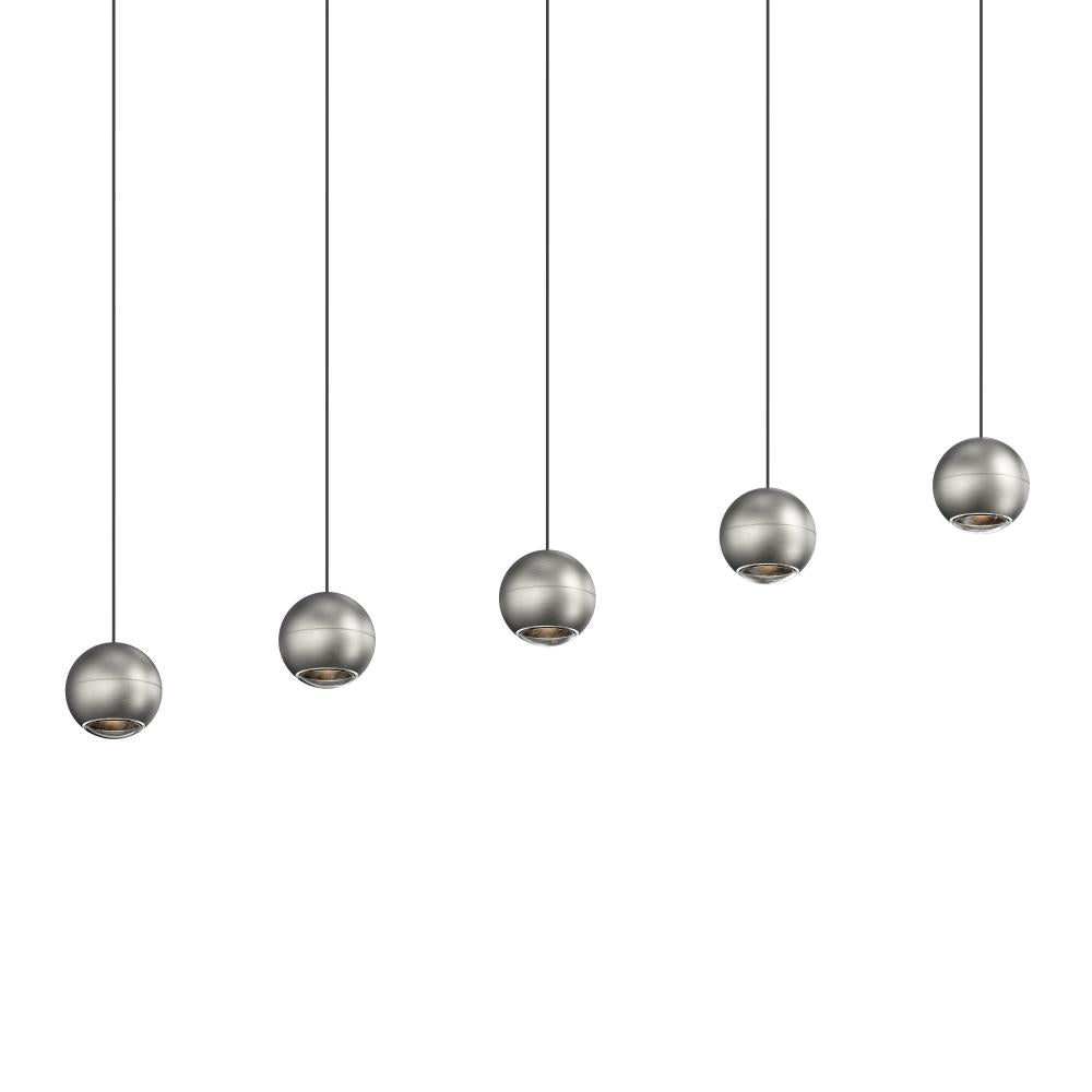 Sonneman Hemisphere 5-Light Linear Pendant Pendants Sonneman   