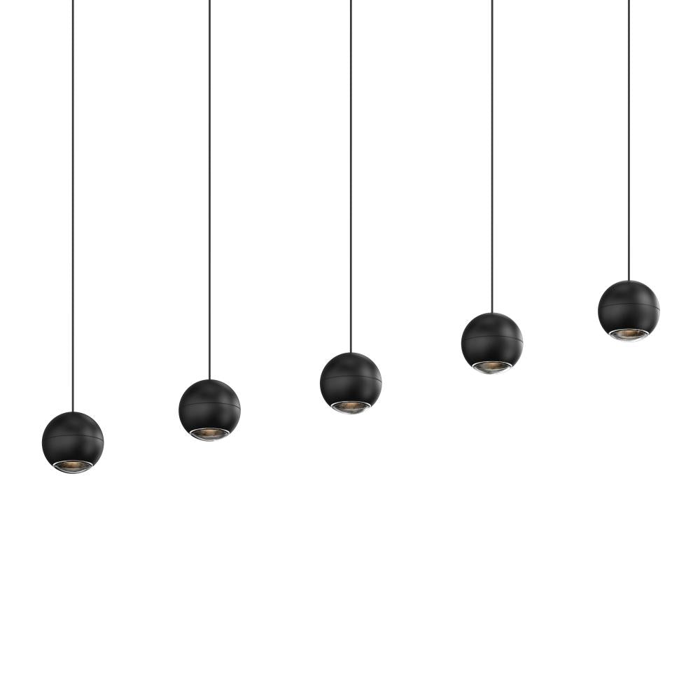 Sonneman Hemisphere 5-Light Linear Pendant Pendants Sonneman   