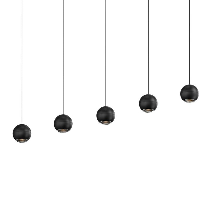 Sonneman Hemisphere 5-Light Linear Pendant Pendants Sonneman   