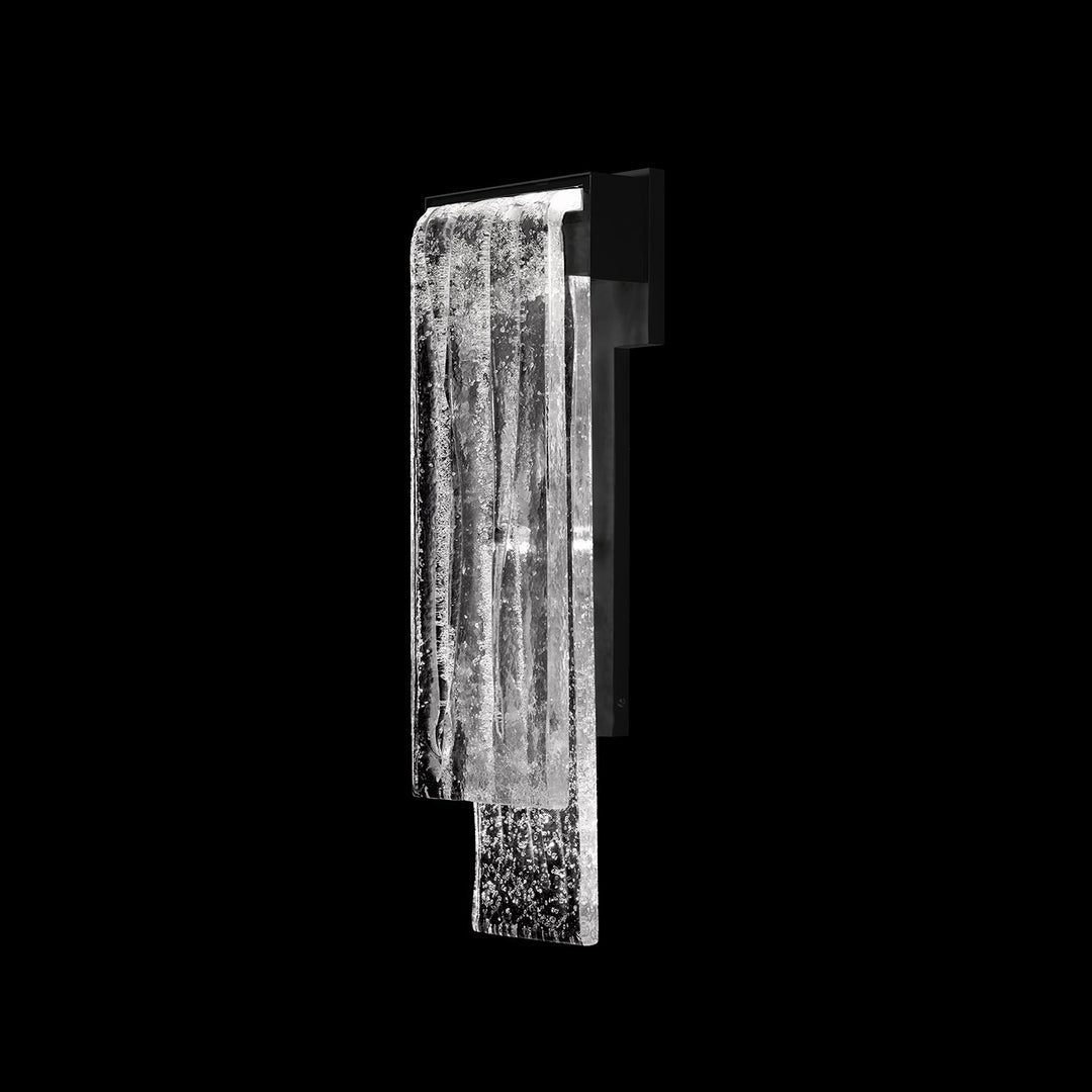 Fine Art Handcrafted Lighting Waterfall 21.25"H Outdoor Wall Sconce
