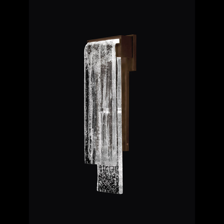 Fine Art Handcrafted Lighting Waterfall 21.25"H Outdoor Wall Sconce
