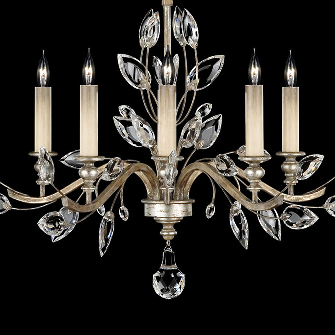 Fine Art Handcrafted Lighting Crystal Laurel 32"W Round Chandelier (Model 753040)