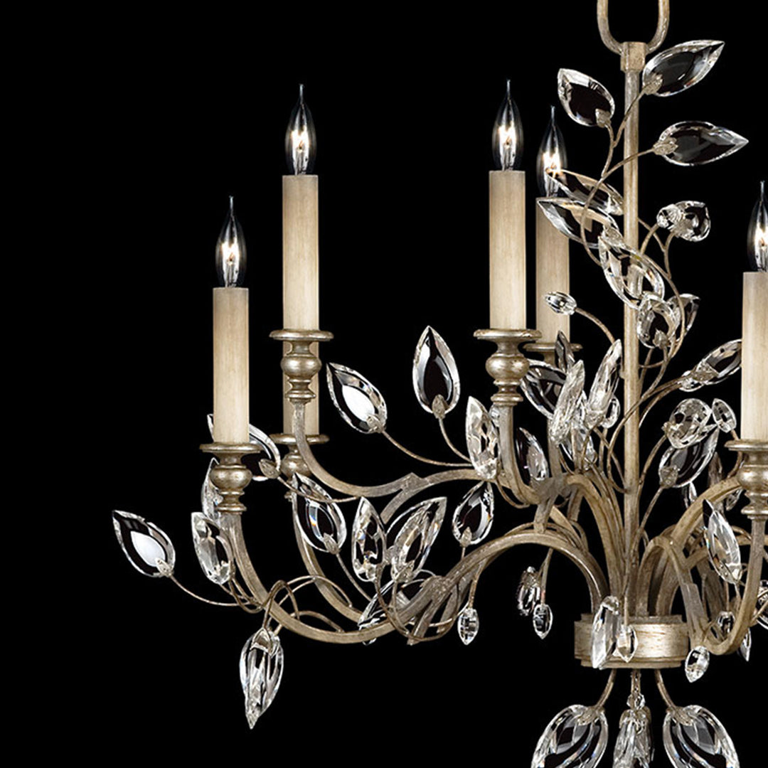 Fine Art Handcrafted Lighting Crystal Laurel 43"W Round Chandelier (Model 753140)