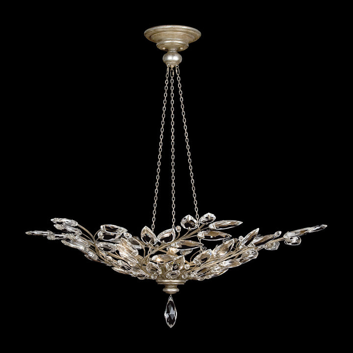 Fine Art Handcrafted Lighting Crystal Laurel 47"W Round Pendant (Model 753740)