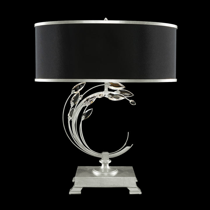 Fine Art Handcrafted Lighting Crystal Laurel Table Lamp