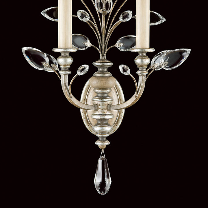 Fine Art Handcrafted Lighting Crystal Laurel 28"H Sconce (Model 759750)