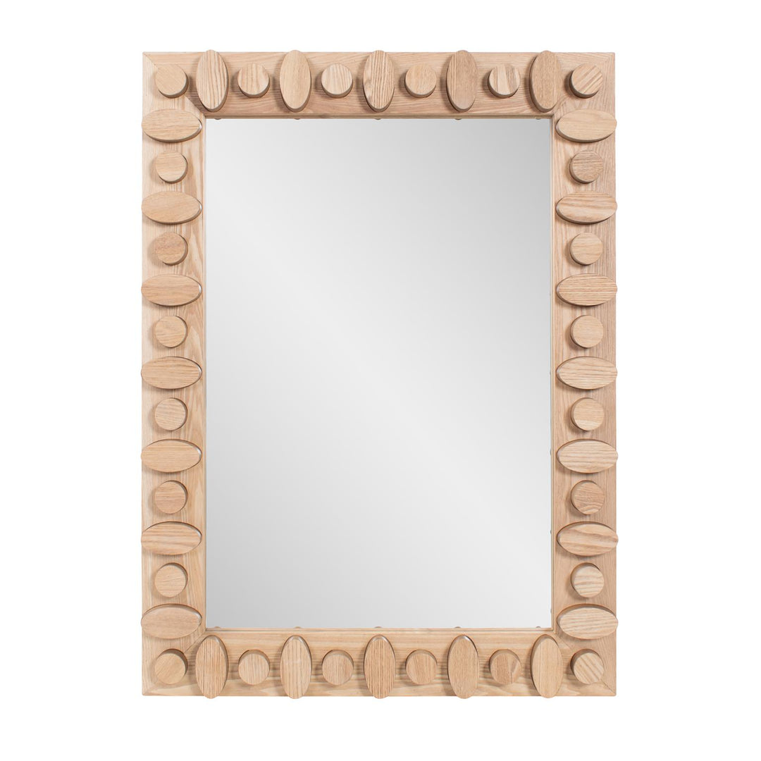 Howard Elliott Robin Baron Winfield Wooden Rectangular Vanity Mirror