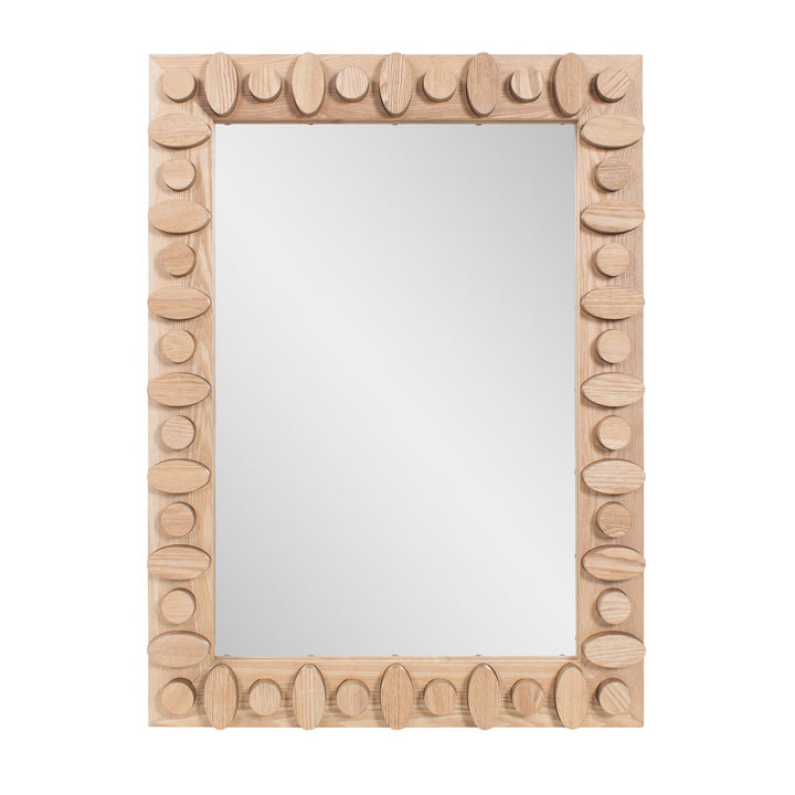 Howard Elliott Robin Baron Winfield Wooden Rectangular Vanity Mirror