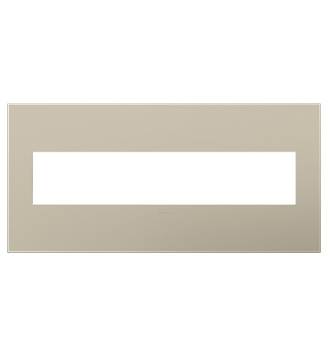 Legrand adorne Titanium 5-Gang wall plate