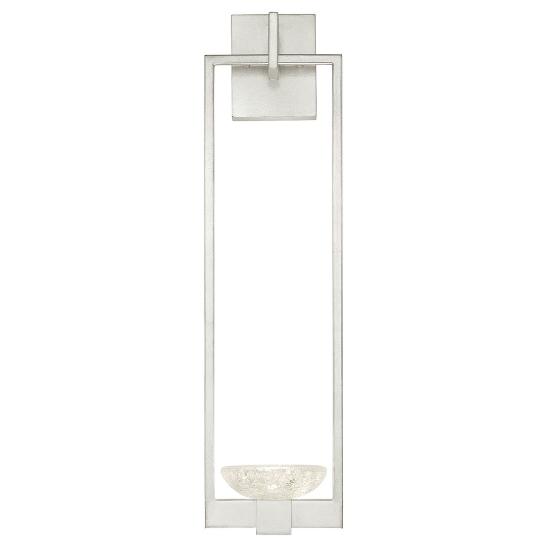 Fine Art Handcrafted Lighting Delphi 26.75"H Sconce in Standard Silver Leaf (893350-1ST)