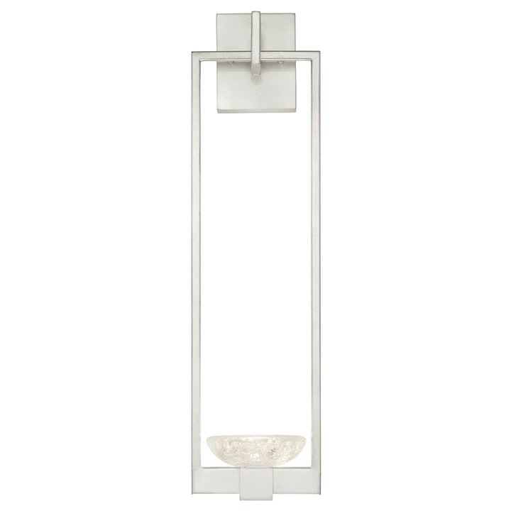 Fine Art Handcrafted Lighting Delphi 26.75"H Sconce in Standard Silver Leaf (893350-1ST)