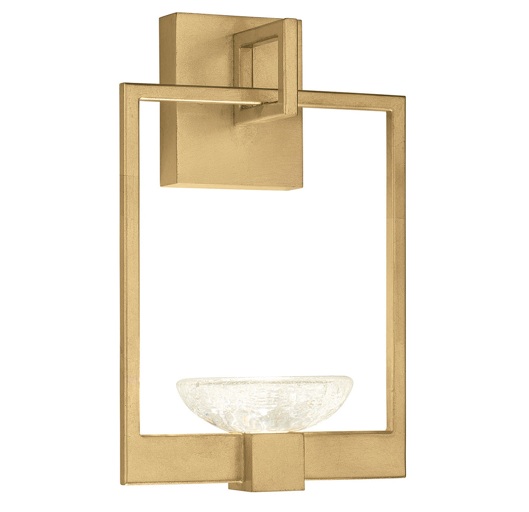 Fine Art Handcrafted Lighting Delphi 14.75"H Sconce in Standard Gold Leaf (893550-2ST)