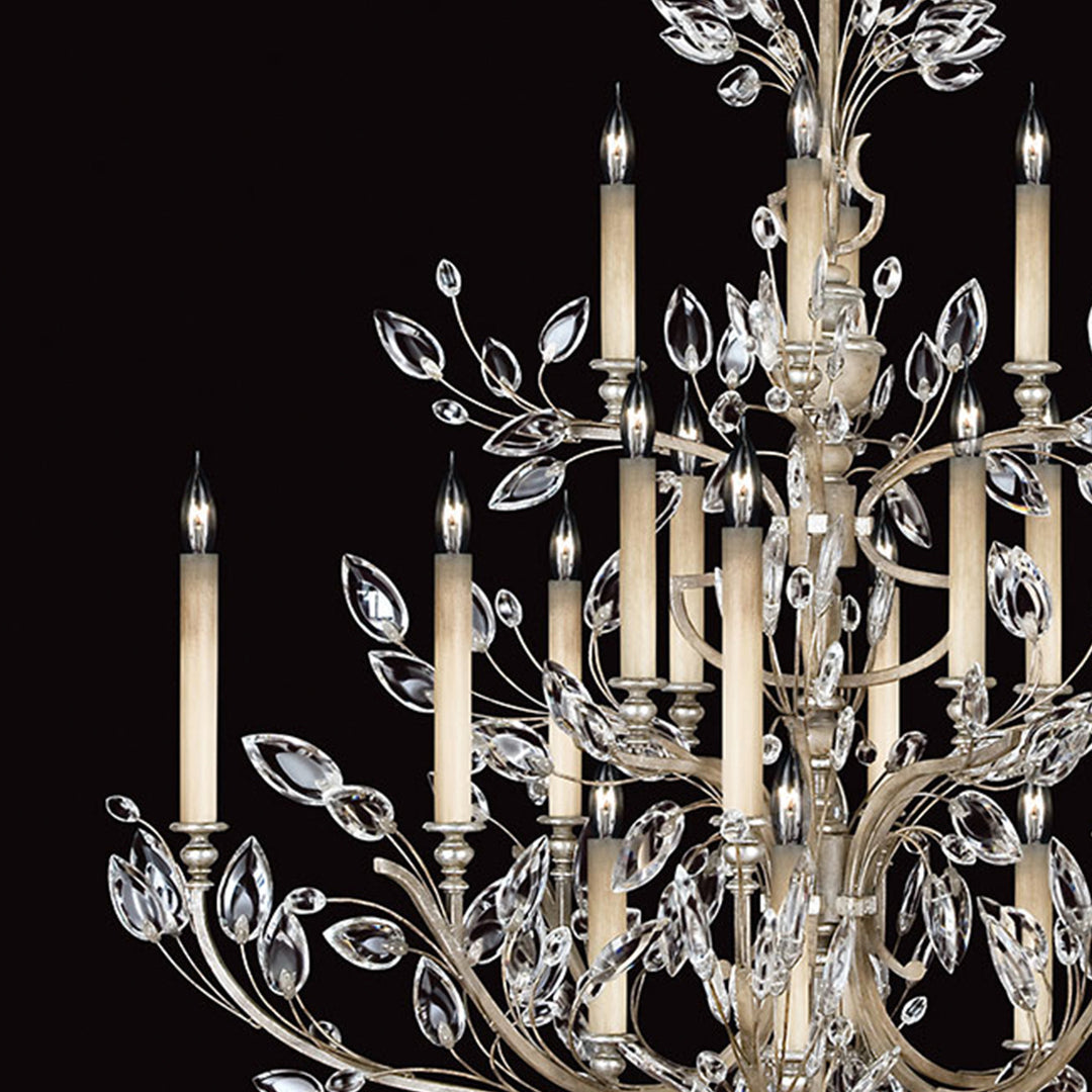 Fine Art Handcrafted Lighting Crystal Laurel 57"W Round Chandelier (Model 771140)