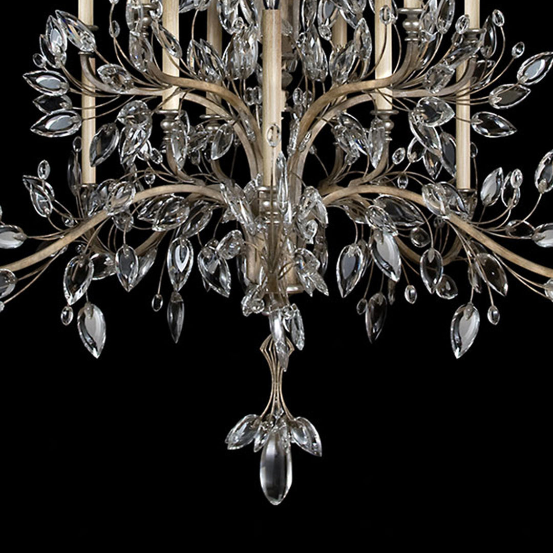 Fine Art Handcrafted Lighting Crystal Laurel 75"W Round Chandelier (Model 771240)