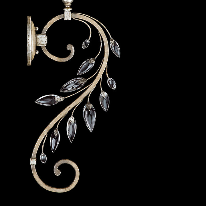 Fine Art Handcrafted Lighting Crystal Laurel 32"H Sconce (Model 774650)
