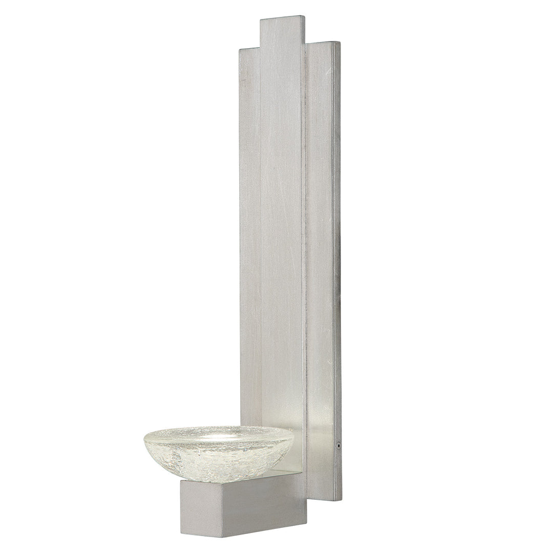 Fine Art Handcrafted Lighting Delphi 18.5"H Sconce in Standard Silver Leaf (896350-1ST)