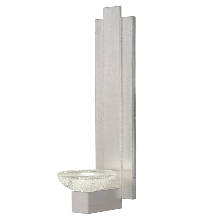 Fine Art Handcrafted Lighting Delphi 18.5"H Sconce in Standard Silver Leaf (896350-1ST)