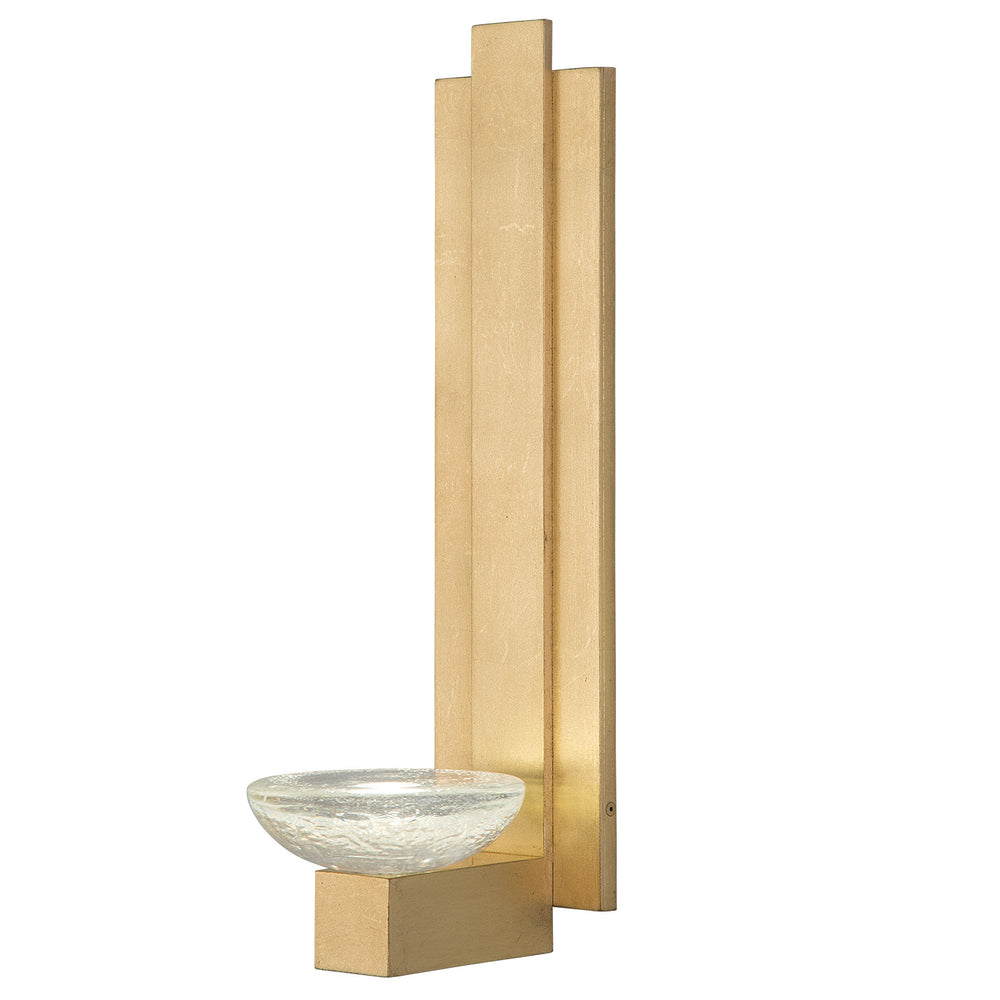 Fine Art Handcrafted Lighting Delphi 18.5"H Sconce in Standard Gold Leaf (896350-2ST)