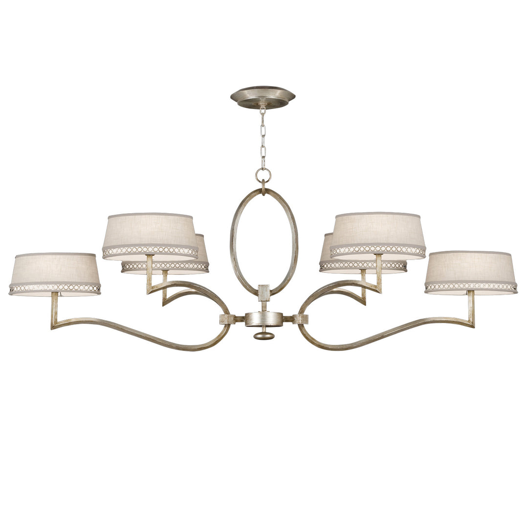 Fine Art Handcrafted Lighting Allegretto 63"W Oblong Chandelier (Model 780040)