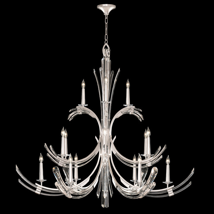 Fine Art Handcrafted Lighting Trevi 56"W Round Chandelier 781740 (Model 781740)