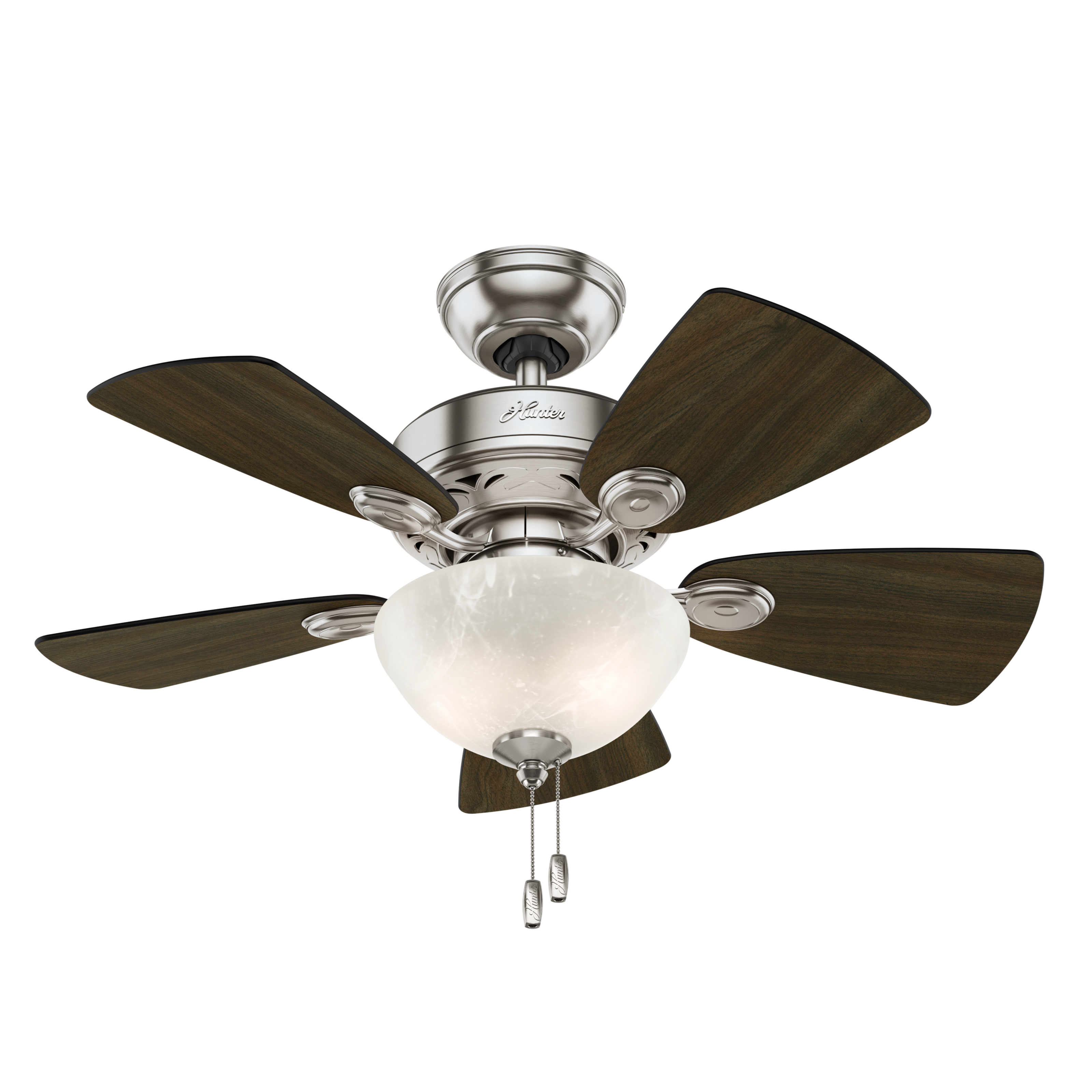 Hunter 34 inch Ceiling Fan with LED Light Kit and Pull Chain