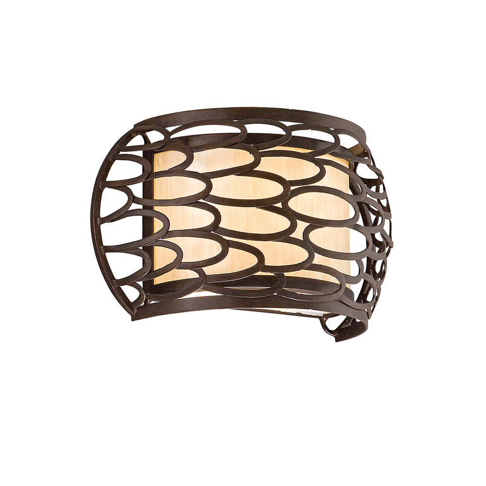 Corbett Lighting Cesto Wall Sconce Wall Sconces Corbett NAPOLI BRONZE 9.5x5.5 