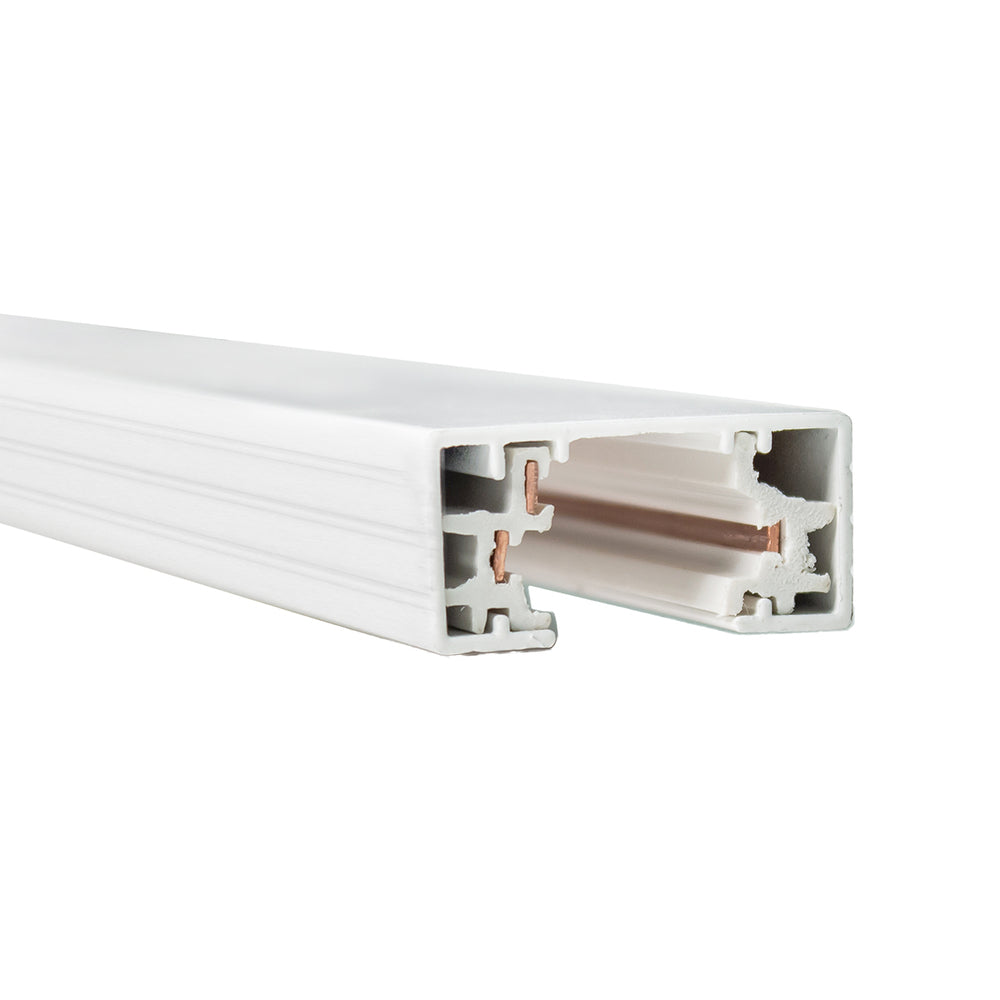 WAC Lighting 4' H Track Track Lighting WAC White  