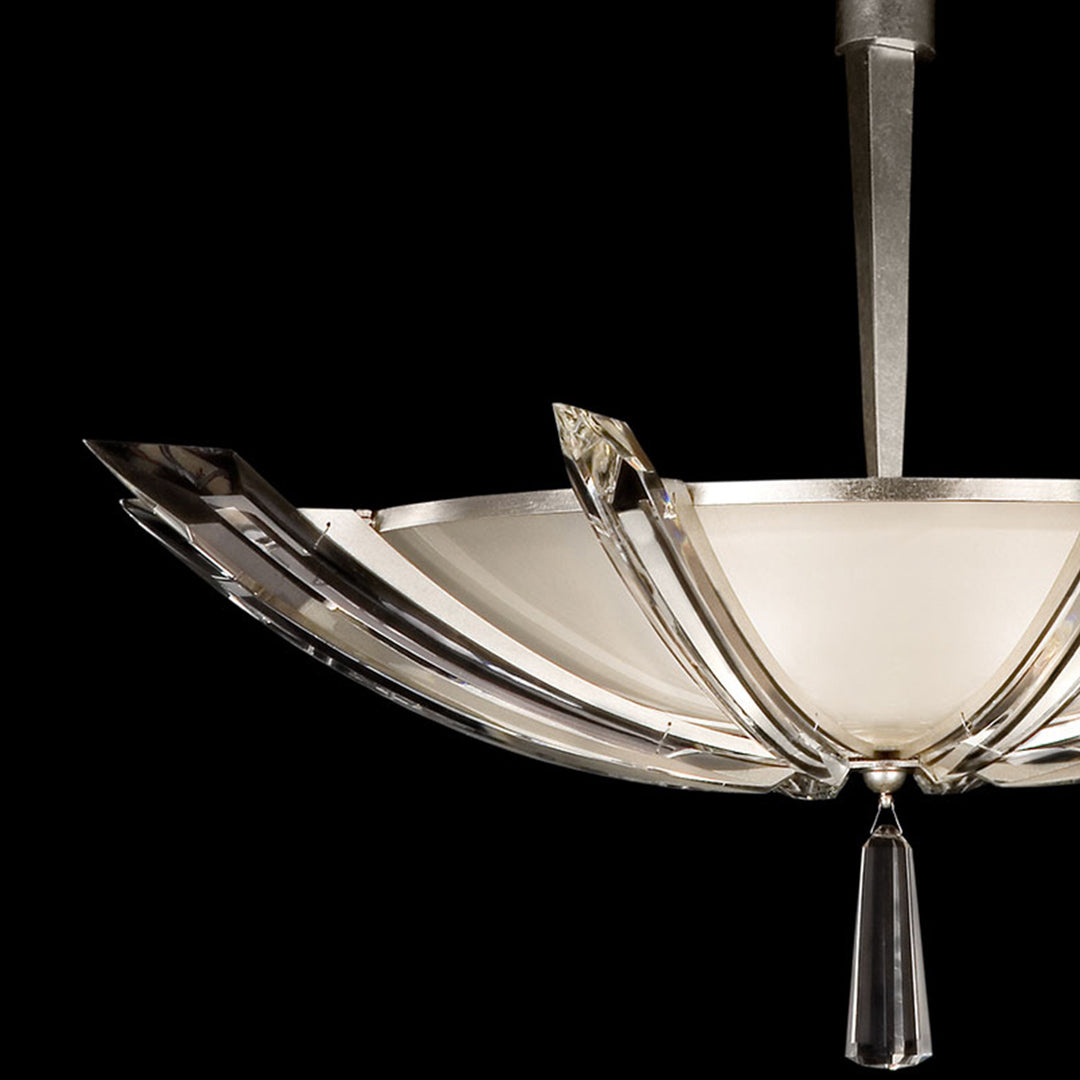 Fine Art Handcrafted Lighting Vol de Cristal 28"W Round Pendant (Model 799040)