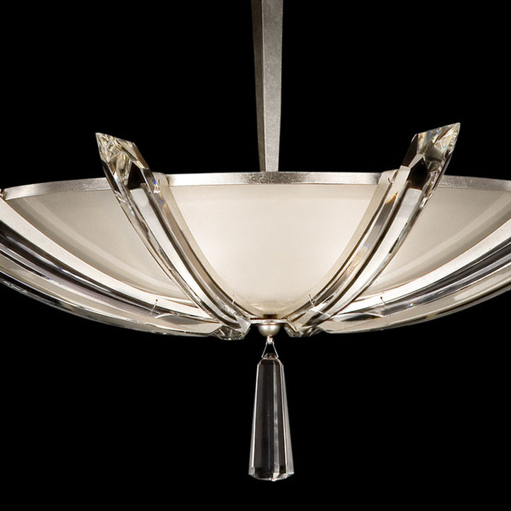 Fine Art Handcrafted Lighting Vol de Cristal 28"W Round Pendant (Model 799040)