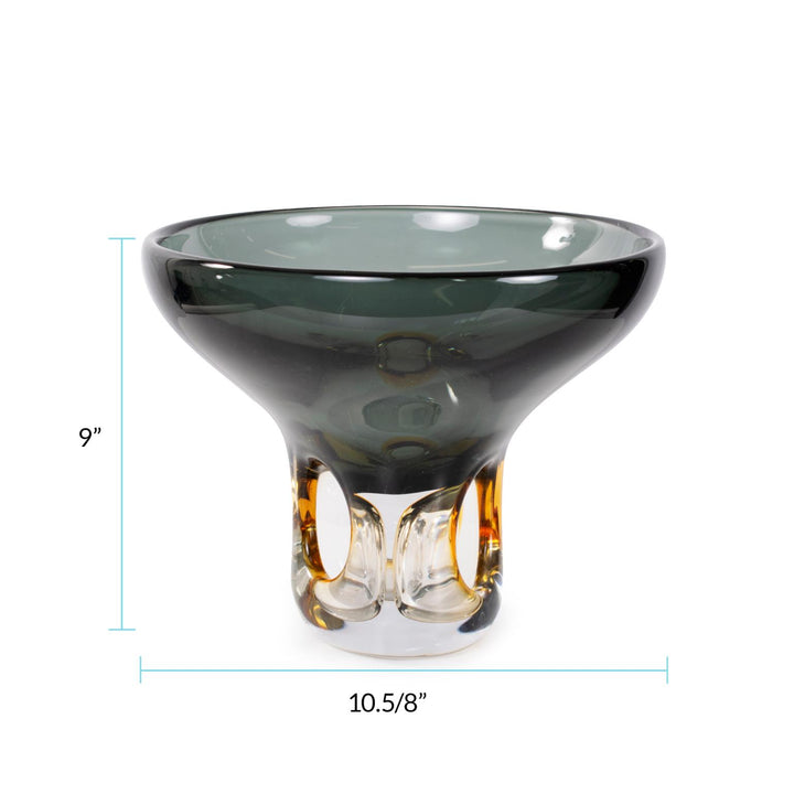 Howard Elliott Elektron Glass Bowl