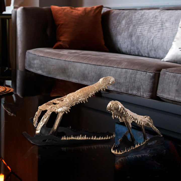 Howard Elliott Freddy Croc Sculpture